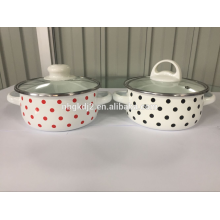 Precio razonable productos de calidad superior enamelware fábrica / olla de esmalte